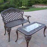 Tea Rose 2 Piece Lounge Seating Group