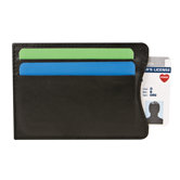 RFID Blocking Leather Money Clip Wallet