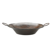 Round Minors Pan Hammered Copper Vessel Sink in Oil Rubbed Bronze