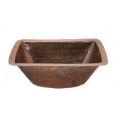 Rectangle Copper Bar Sink in Oil Rubbed Bronze