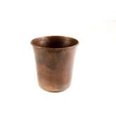 Hand Hammered Copper Trash Can