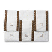 Baby Burpies&reg; in Pastel Little Dots with Mocha Trim (Set of 2)