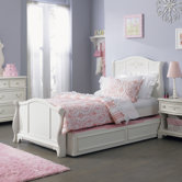 Arielle Bed in Antique White