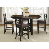 Bistro II 5 Piece Counter Height Dining Set