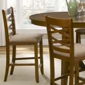Bistro Double X Back Counter Height Chair