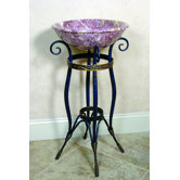 Firestine Hand Made Pedestal Sink Set