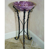 Firestine 31" x 16" Hand Made Pedestal Sink Set