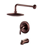 Pressure Balanced Thermostatic Tub and Shower Faucet