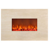 Stone Wall Mounted Electric Fireplace