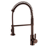 One Handle Spring Pull-out Kitchen Faucet