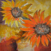 Sunburst Flower I