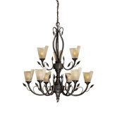 Capri 9 Light Chandelier