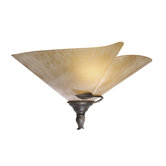 Capri  Wall Sconce in Black Walnut