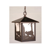 Yellowstone Outdoor Pendant in Burnished Bronze