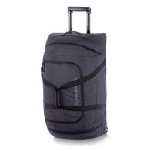 Wheeled Duffel in Black Stripes