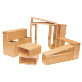 18 Piece "Empire Builders" Hollow Block Set