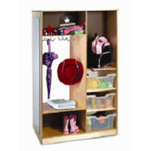 Mirror Wardrobe with Storage