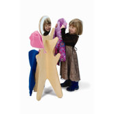 Simple Coat Tree with Mirror