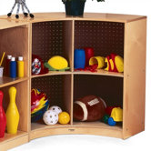Pegback Back Curve-In Cabinet