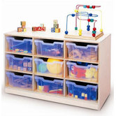 9-Gratnell-Tray Storage Cabinet
