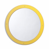 Framed Circle Mirror