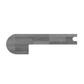 72" Brindle Stand Horizontal Stair Nose