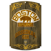 NHL Wood Sign - Vintage