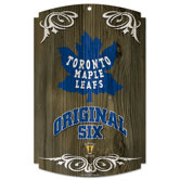 NHL Wood Sign - Vintage