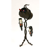 ArtDeco 4 Bottle Wine Rack