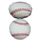 Round Baseball Dog Bed