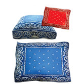 Rectangle Bandana Dog Bed