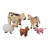 Dollhouse Farm Animal Set