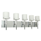 Jet  Vanity Light in Polished Chrome
