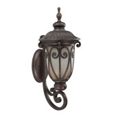 Corniche Energy Star  Wall Lantern in Burlwood
