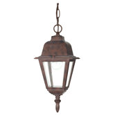 Briton  Hanging Lantern in Old Bronze