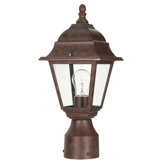 Briton  Post Lantern in Old Bronze