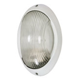 Oval Wall Sconce in Semi Gloss White