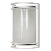 Rectangle Wall Sconce in Semi Gloss White