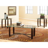 Melrose 3 Piece Coffee Table Set