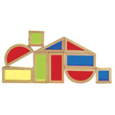 10 Piece Rainbow Block Set