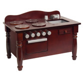 Doll Play Kitchen in Espresso