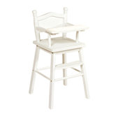 Doll High Chair in White