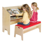 Classroom Furniture 42" W Desk with Bench