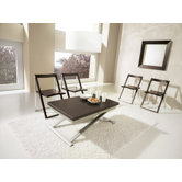 Flexy 3 Piece Table Set with Skip Chairs