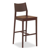 Art High Barstool in Wenge