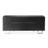 Domino Cabinet with Two Side Doors in Wenge