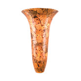 Sustainable Shell Big Sconce - Four Light with Chocolate Tiger