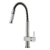 Teramo One Handle Single Hole Spiral Kitchen Faucet