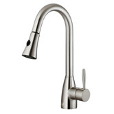 One Handle Single Hole Pull Out Spray Kitchen Faucet