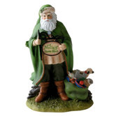 "Irish Christmas Santa" Irish Santa Mini Figurine